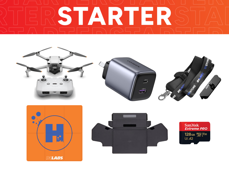 DJI Mini 3 Starter Combo				
